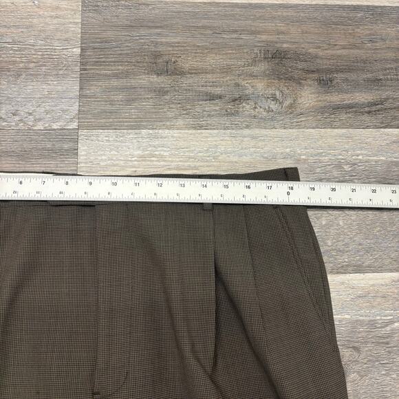 Brooks Brothers 346 Houndstooth Mens 45R 2-Piece Suit Pants Blazer Wool Lycra - Picture 15 of 16